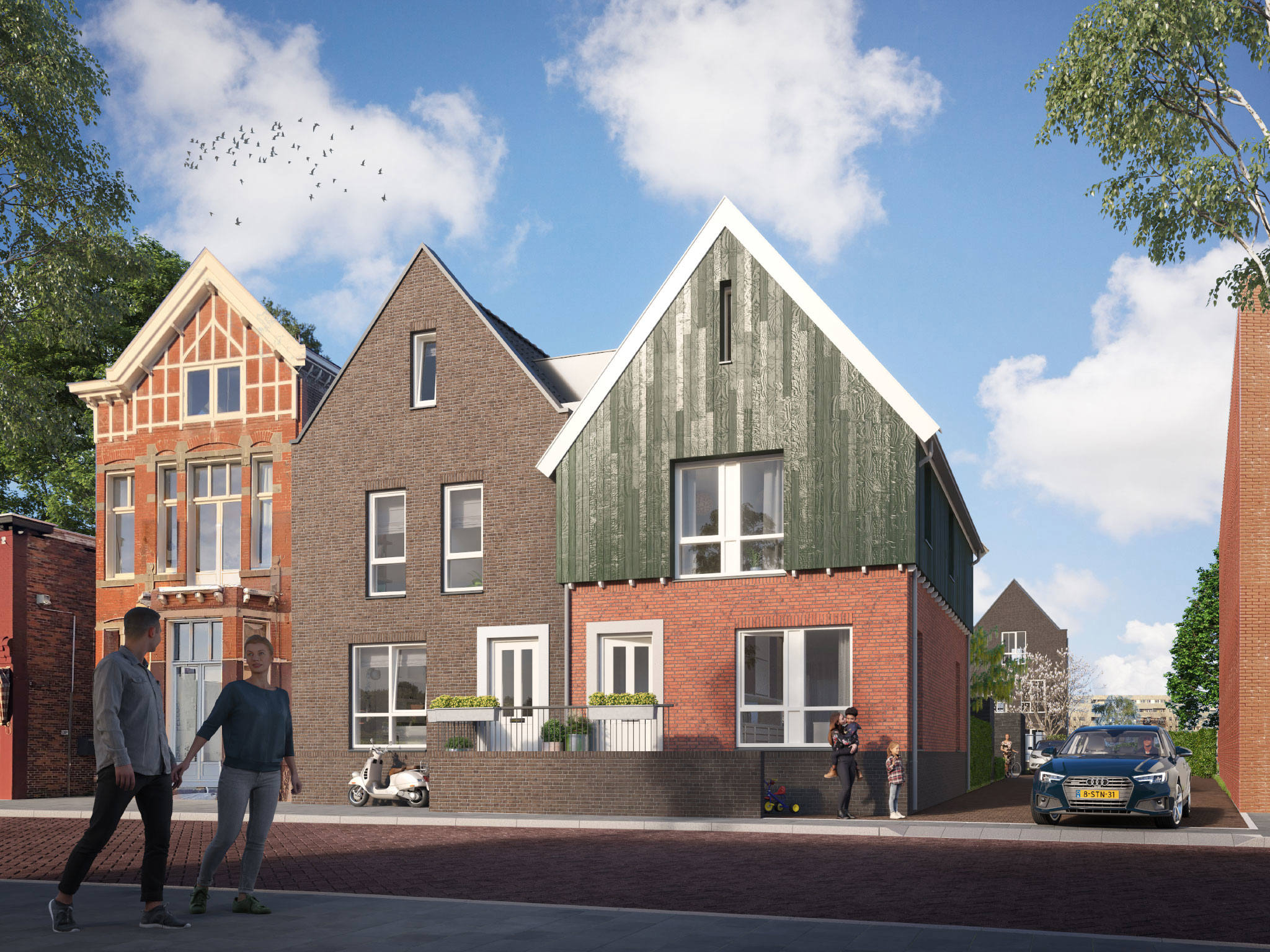 Pakhuis aan de Zaan Nieuwbouw in